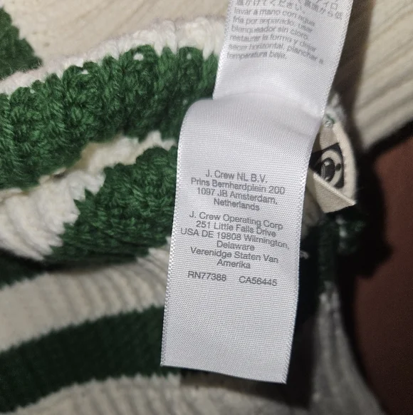 Madewell Varsity Stripe Sweater, Size Small, NWT - Picture 9 of 10